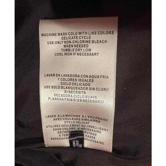 NWT Levis Mens Puffer Vest Red Bandana Faux Leather Sherpa Collar Western Size M - Picture 12 of 12